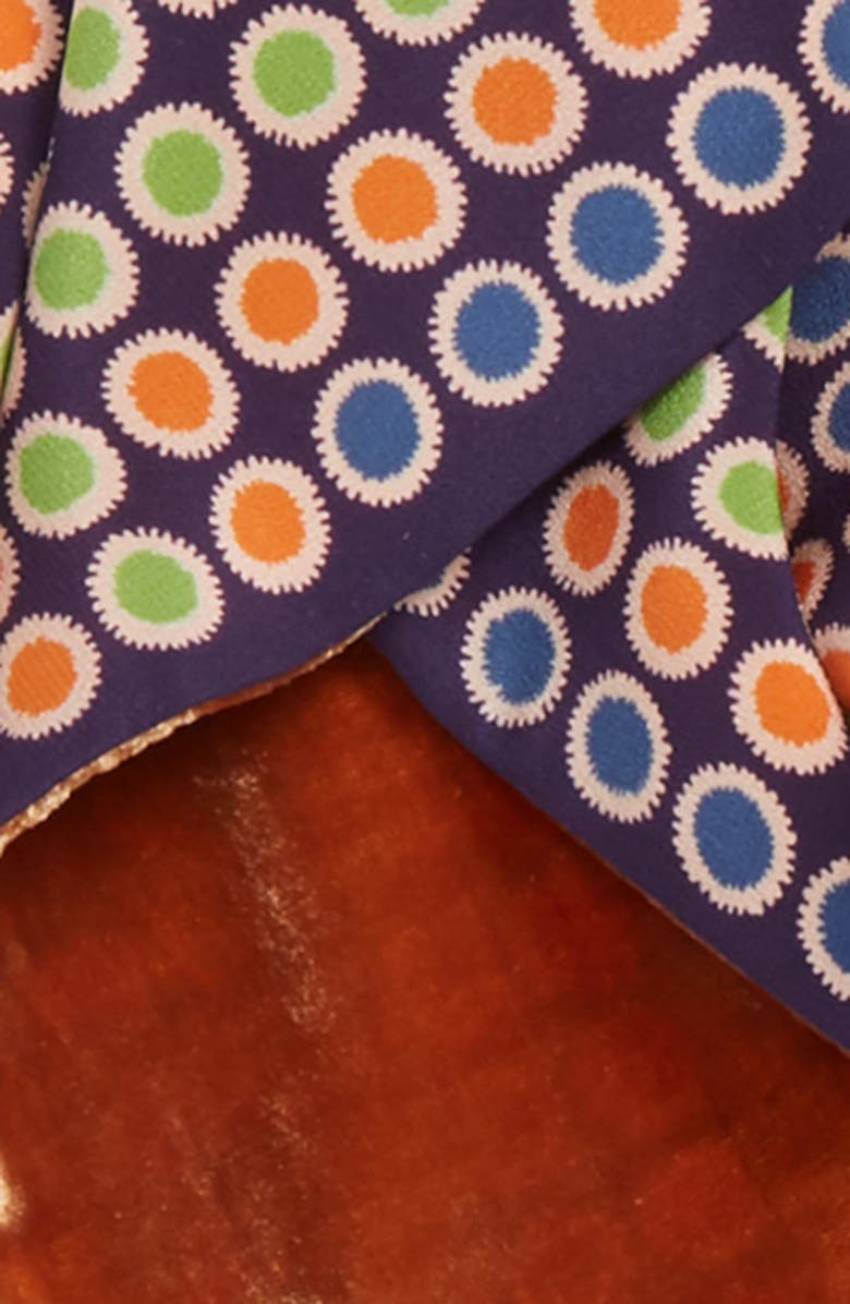 Mantero Sugar Dots Scarf, Alternate, color, 