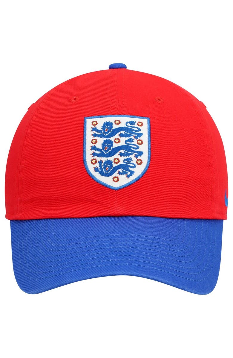 Nike Men's Nike Red/Blue England National Team Campus Adjustable Hat, Alternate, color, 