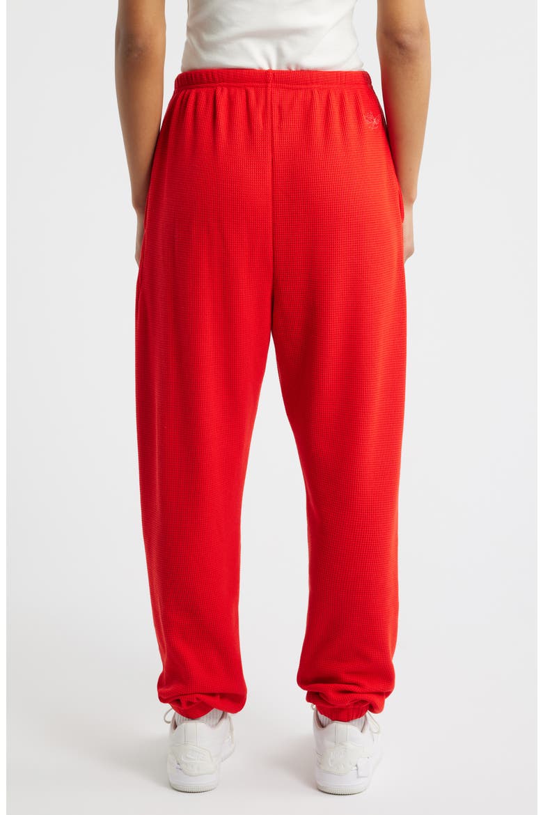 Wrap Me in a Bow Kimmy Joggers, Alternate, color, RED