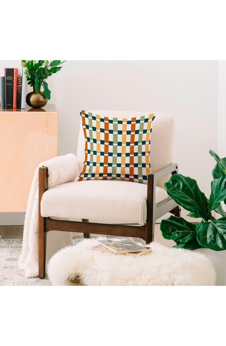 Deny Designs Nevada Fall Throw Pillow, Alternate, color, Multi