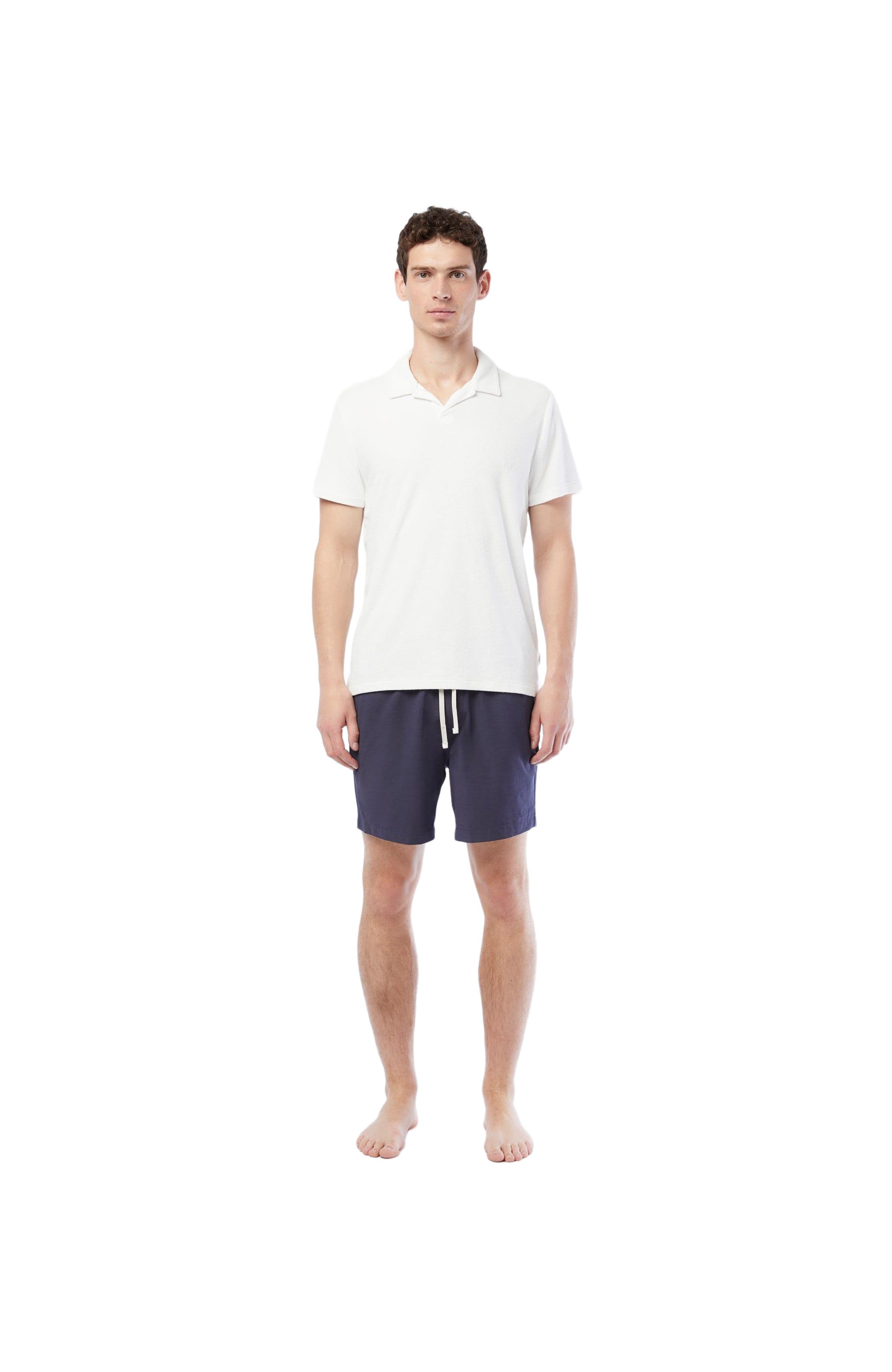Towel Terry Johnny Collar Polo