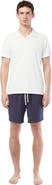 Onia Towel Terry Johnny Collar Polo