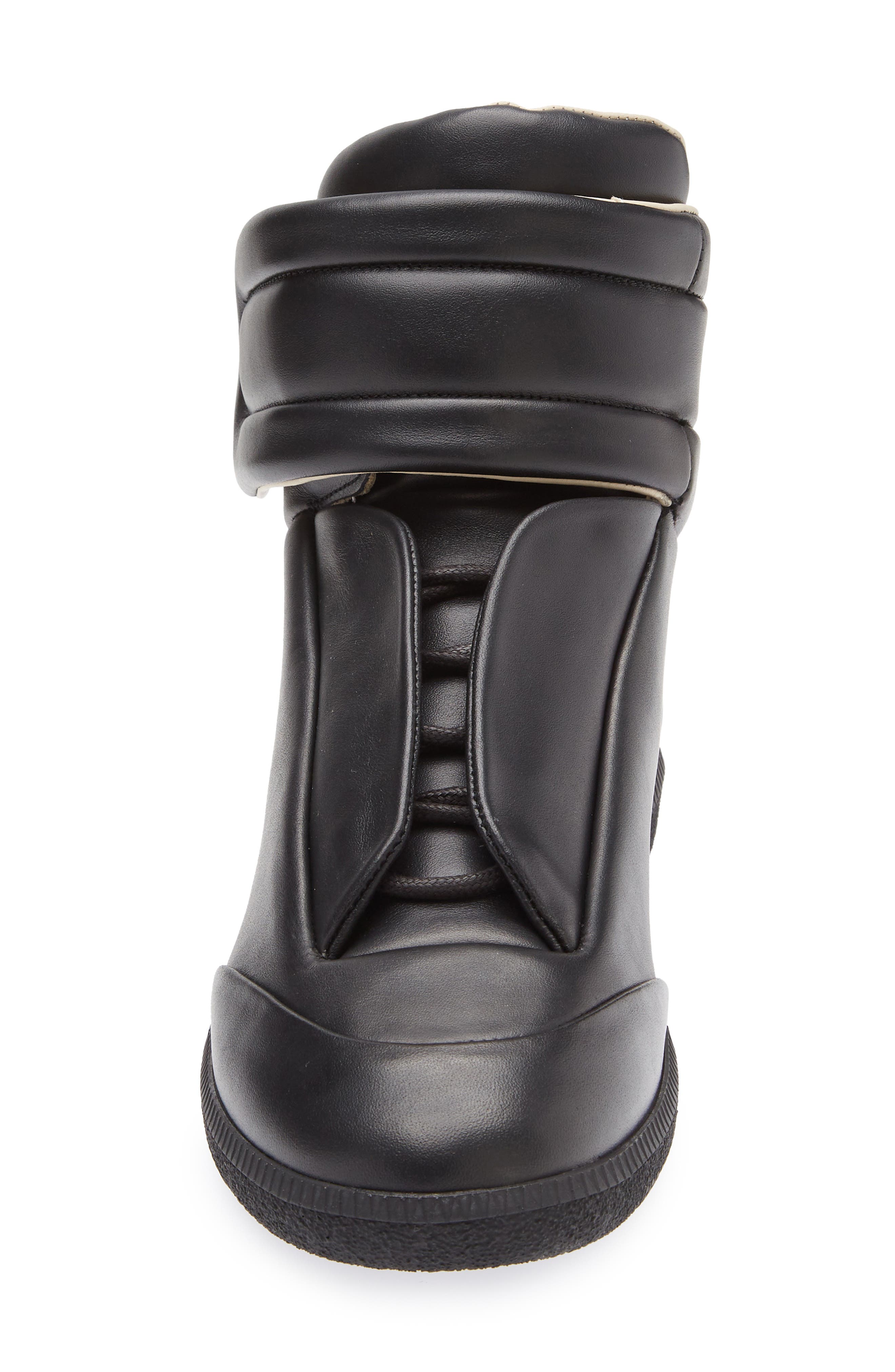 Maison Margiela Future High Top Sneaker, Alternate, color, Black