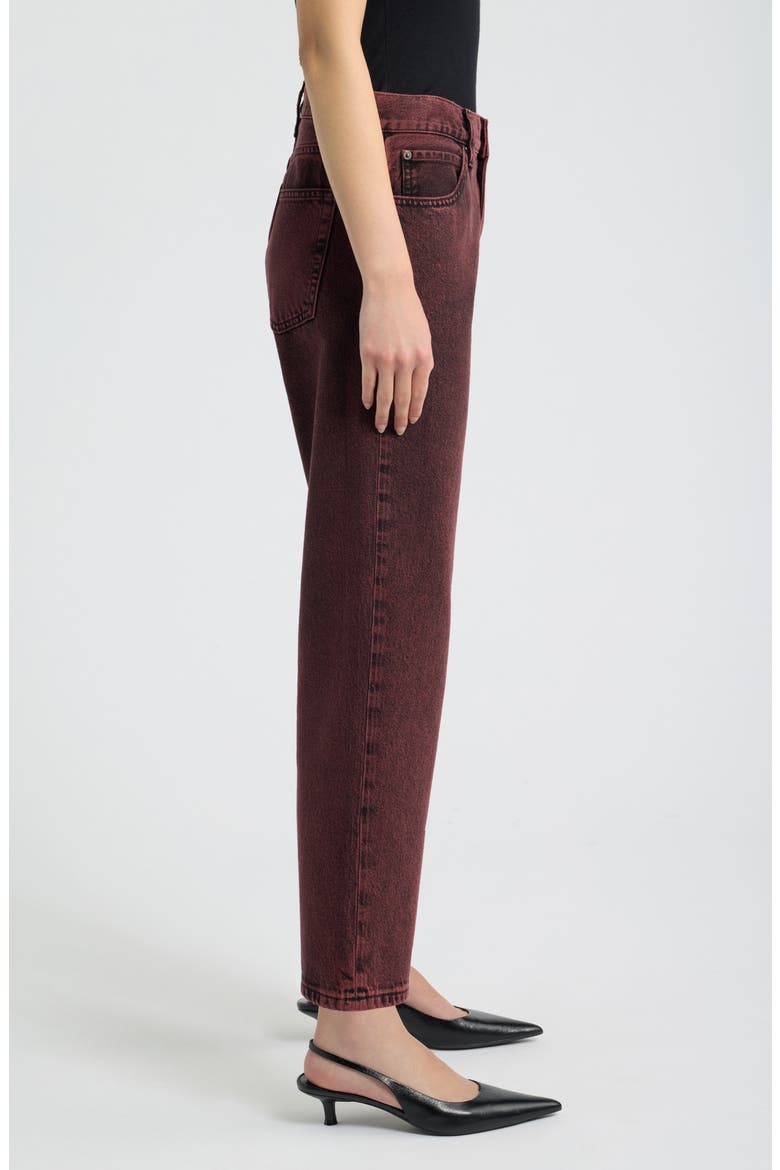 The Hang High Waist Straight Leg Jeans, Alternate, color, ROSE OXIDE