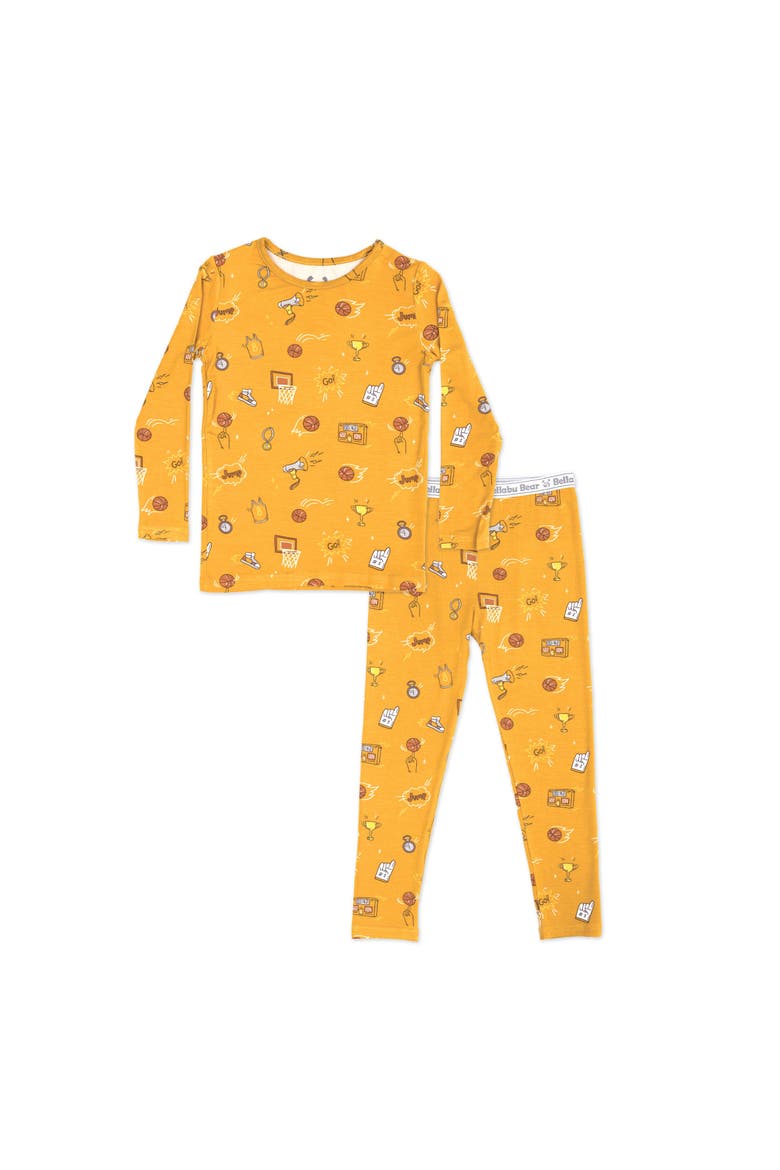 Kids' Basketball Set of 2 Piece Pajamas, Main, color, Basketball