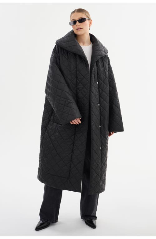 Lamarque Hendrika | Oversized Quilted Coat In Multi