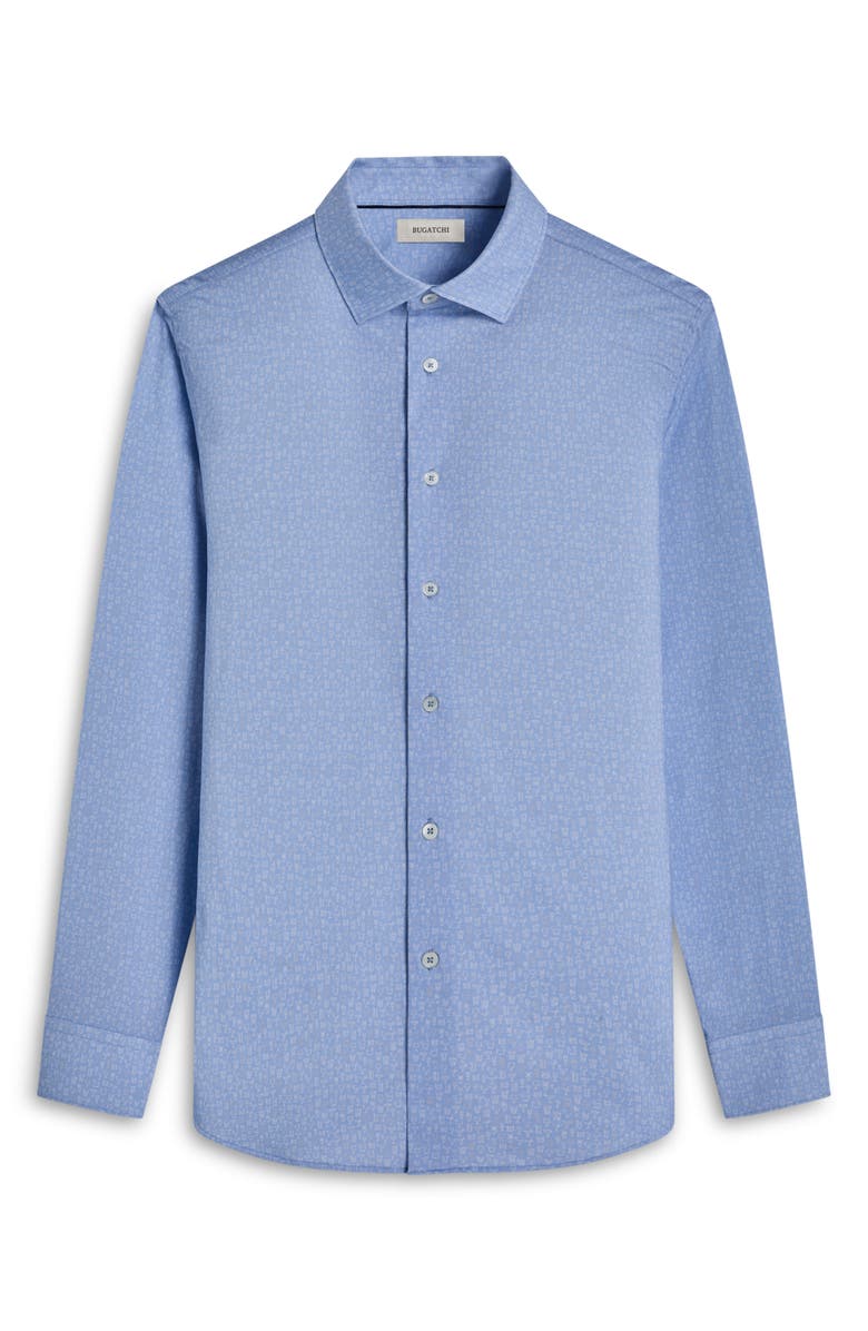 Bugatchi James OoohCotton<sup>®</sup> Button-Up Shirt, Alternate, color, Air Blue