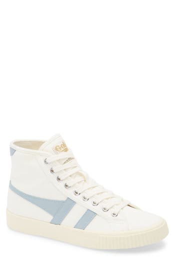 Gola Tennix Mark Cox High Top Sneaker In Metallic