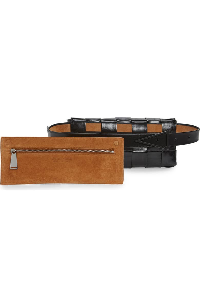 Bottega Veneta Intrecciato Leather Belt Bag, Alternate, color,