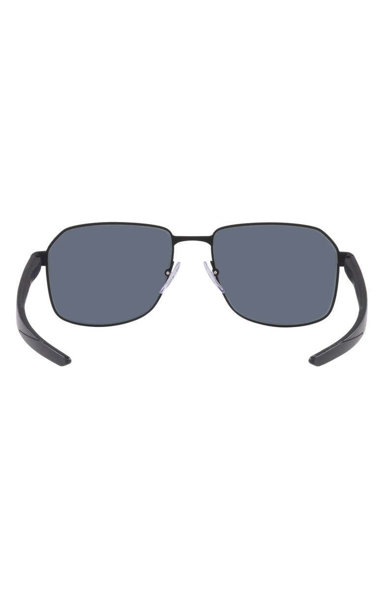 Prada Linea Rossa 57mm Rectangular Sunglasses, Alternate, color, 