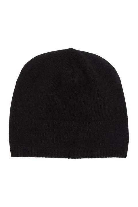 Slouchy Cashmere Knit Beanie