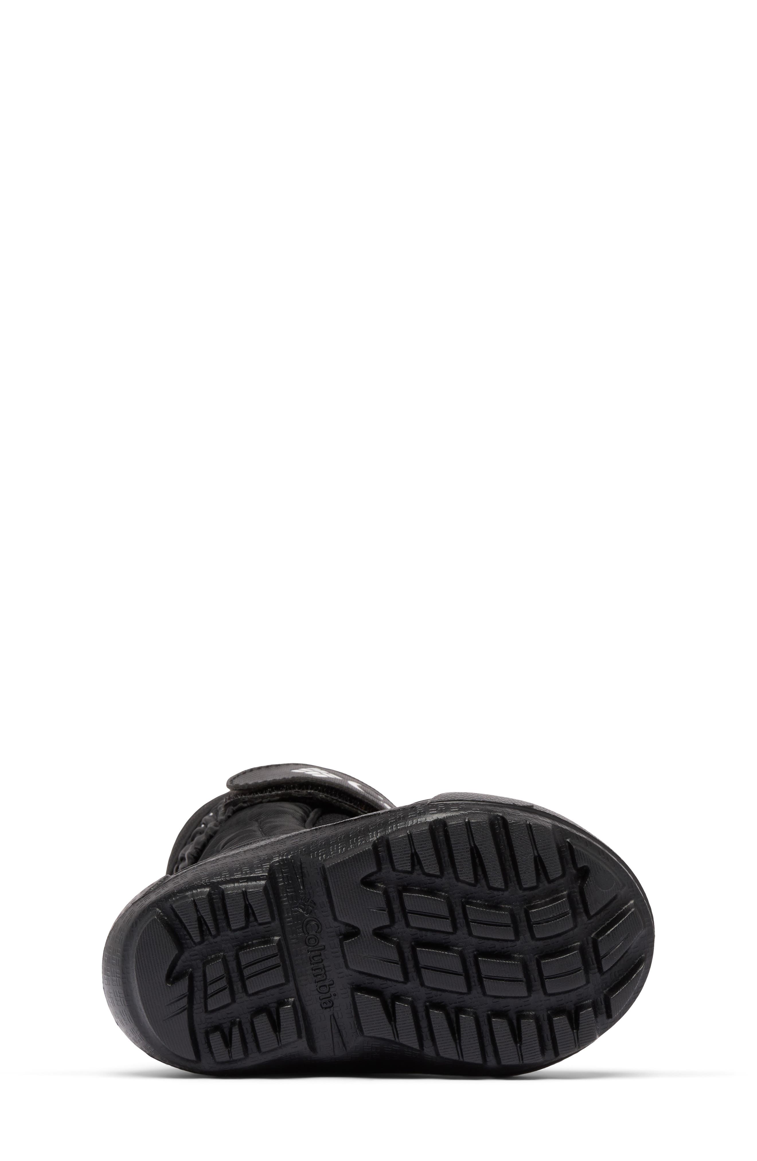 Kids' Powderbug Snowlite Waterproof Snow Boot, Alternate, color, BLACK/ WHITE