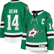 Outerstuff Youth Jamie Benn Kelly Green Dallas Stars Home Premier Player Jersey