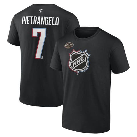 Men's Fanatics Branded Alex Pietrangelo Black Vegas Golden Knights 2022 NHL All-Star Game Name & Number T-Shirt