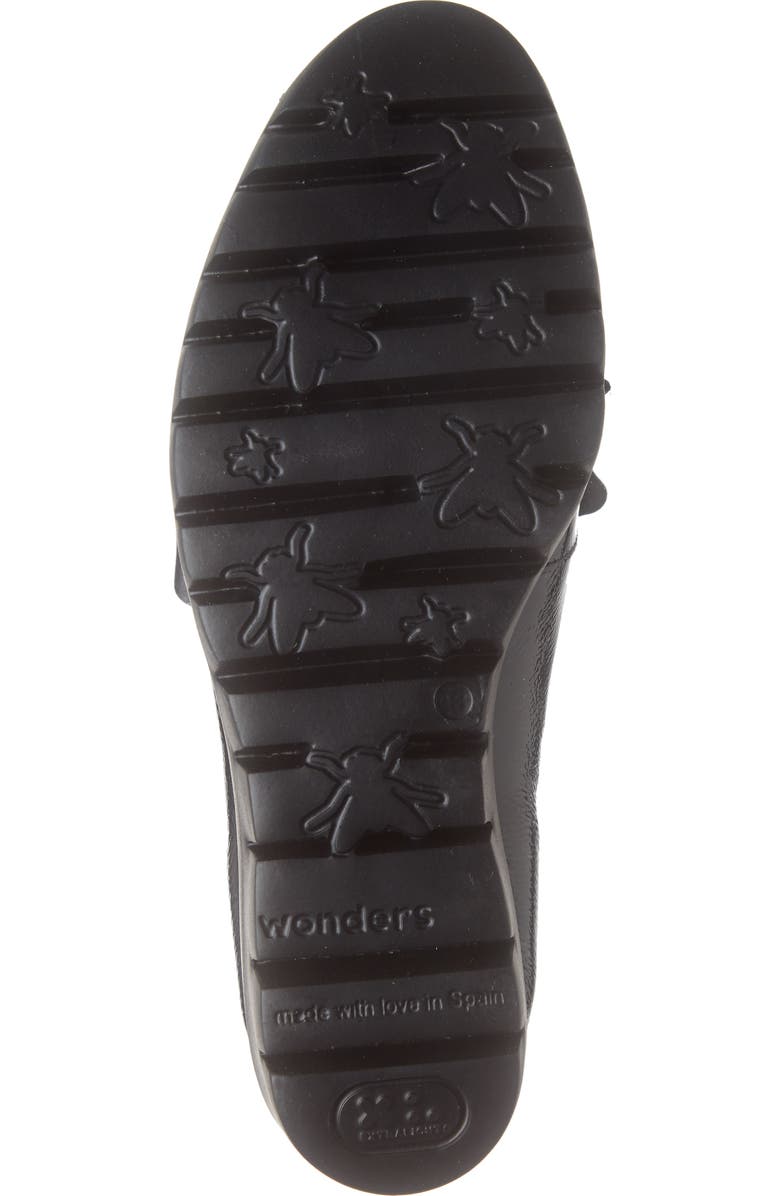 Wonders Ribbon Lace Derby Wedge, Alternate, color,