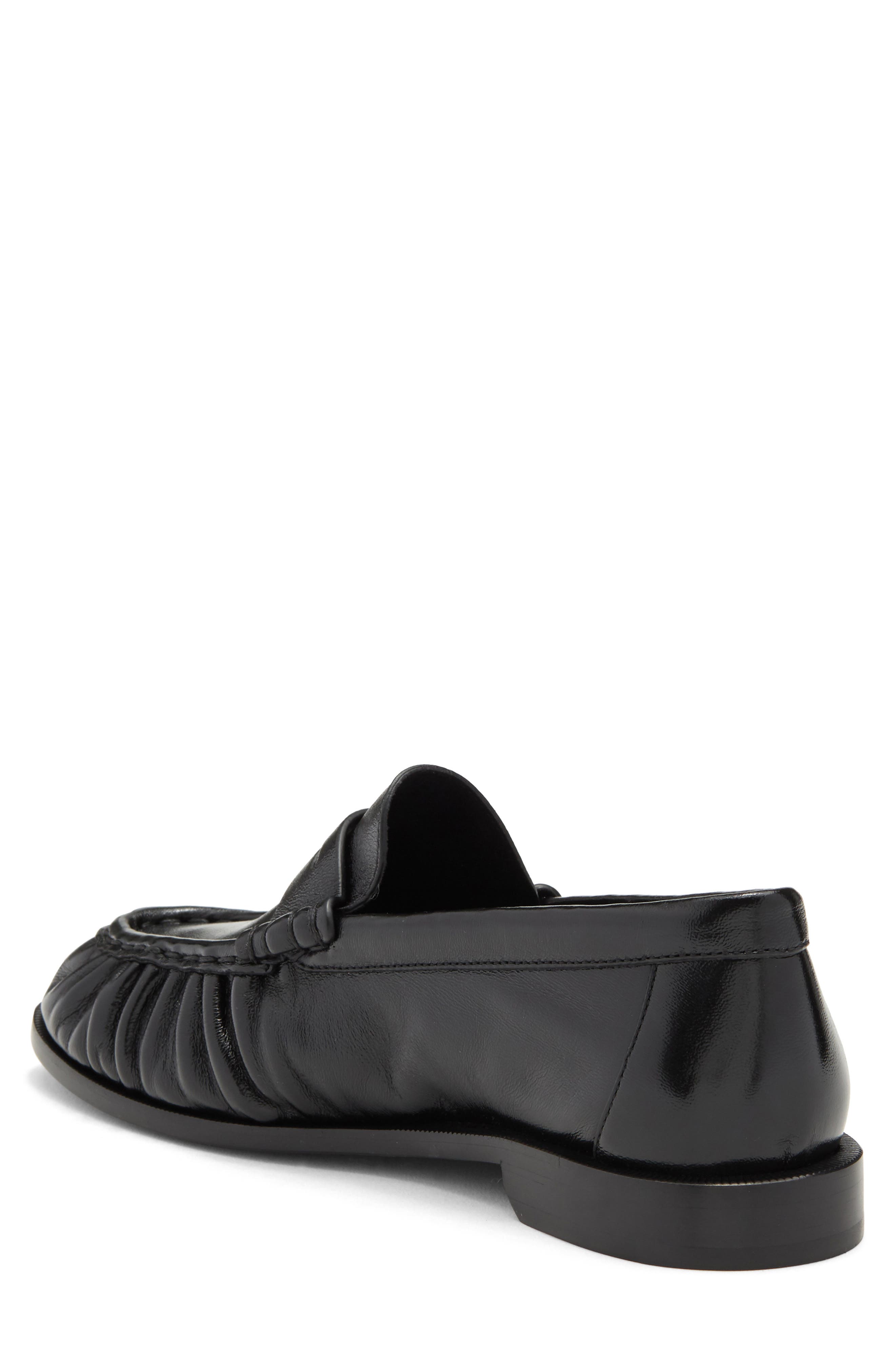 Saint Laurent Penny Loafer, Alternate, color, Black