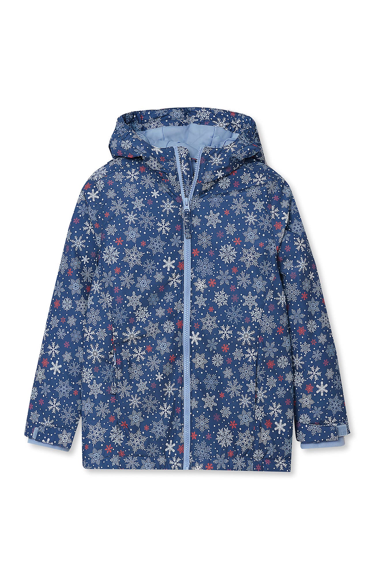 Snowflake/Sky Blue