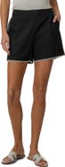 KUT from the Kloth Nicolette High Waist Linen Blend Bermuda Shorts