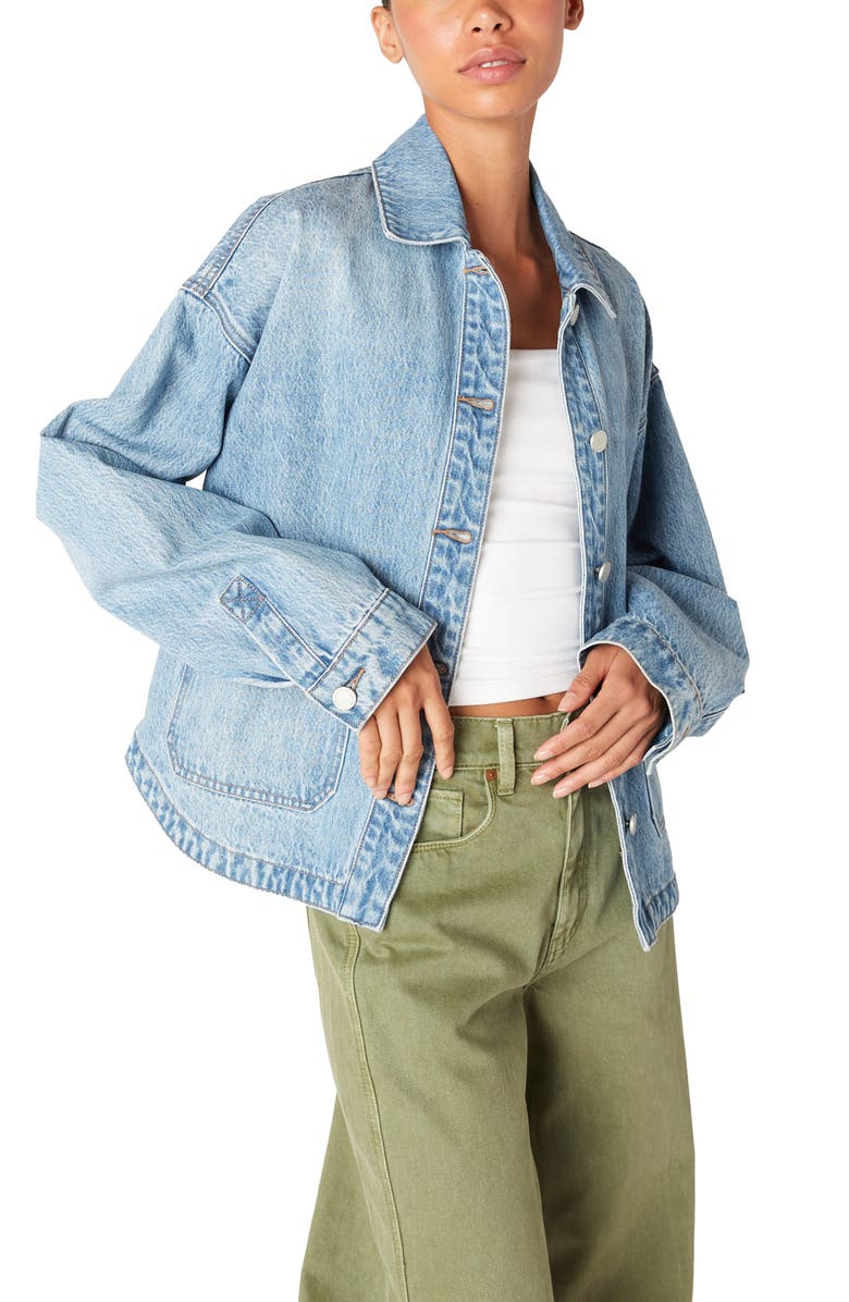 BLANKNYC Denim Shacket, Alternate, color, 