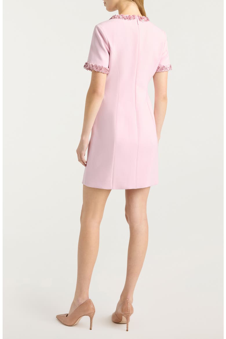 Maelle Embellished Party Dress, Alternate, color, SOFT PEONY