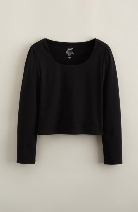 Kids' Cotton Scoop Neck T-Shirt (Big Kid)