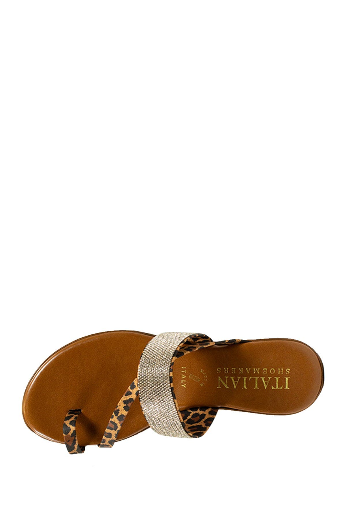 ITALIAN SHOEMAKERS Ryann Strappy Sandal, Alternate, color, Leopard