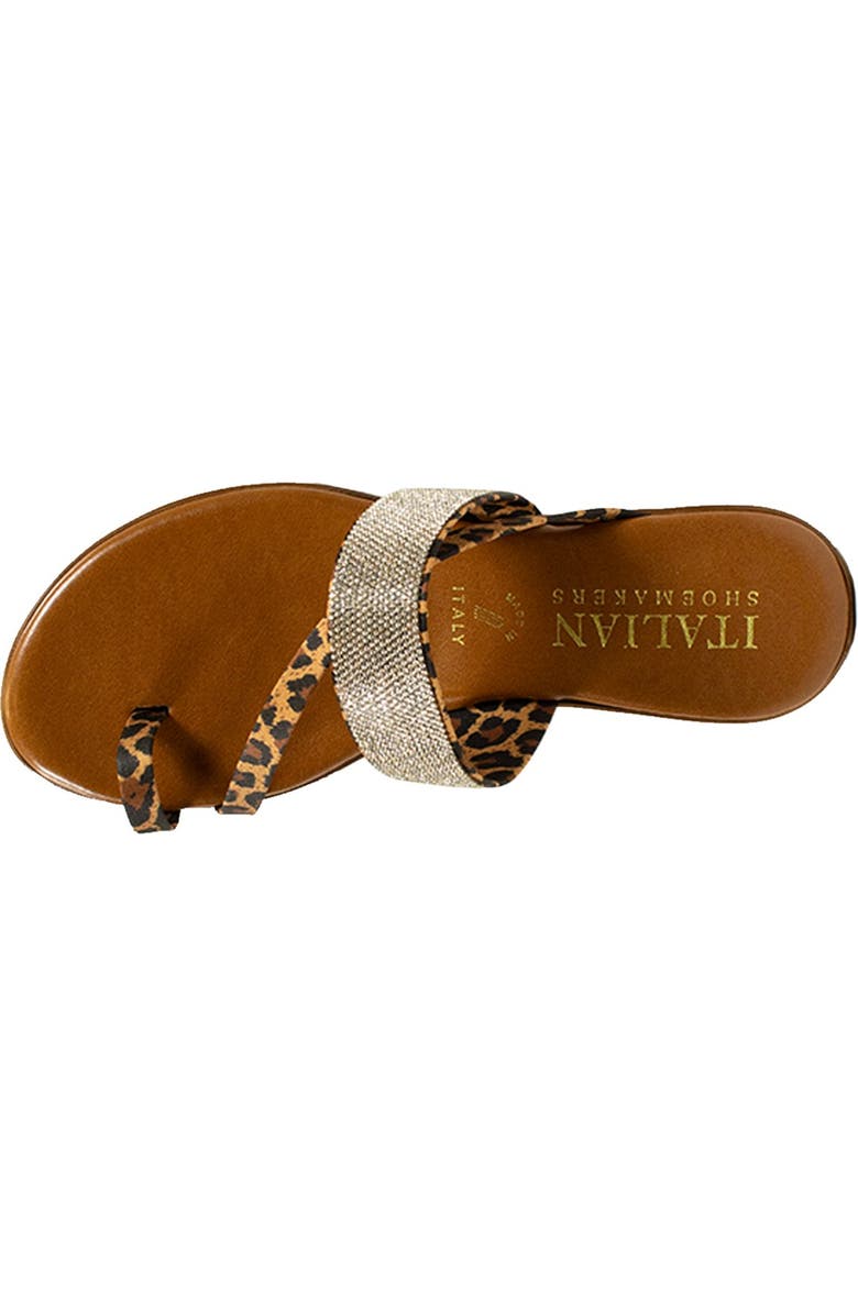 ITALIAN SHOEMAKERS Ryann Strappy Sandal, Alternate, color, Leopard