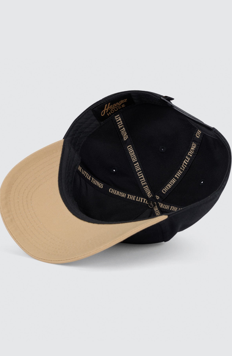 Huega House Vintage Swan Hat, Alternate, color, Khaki & Black