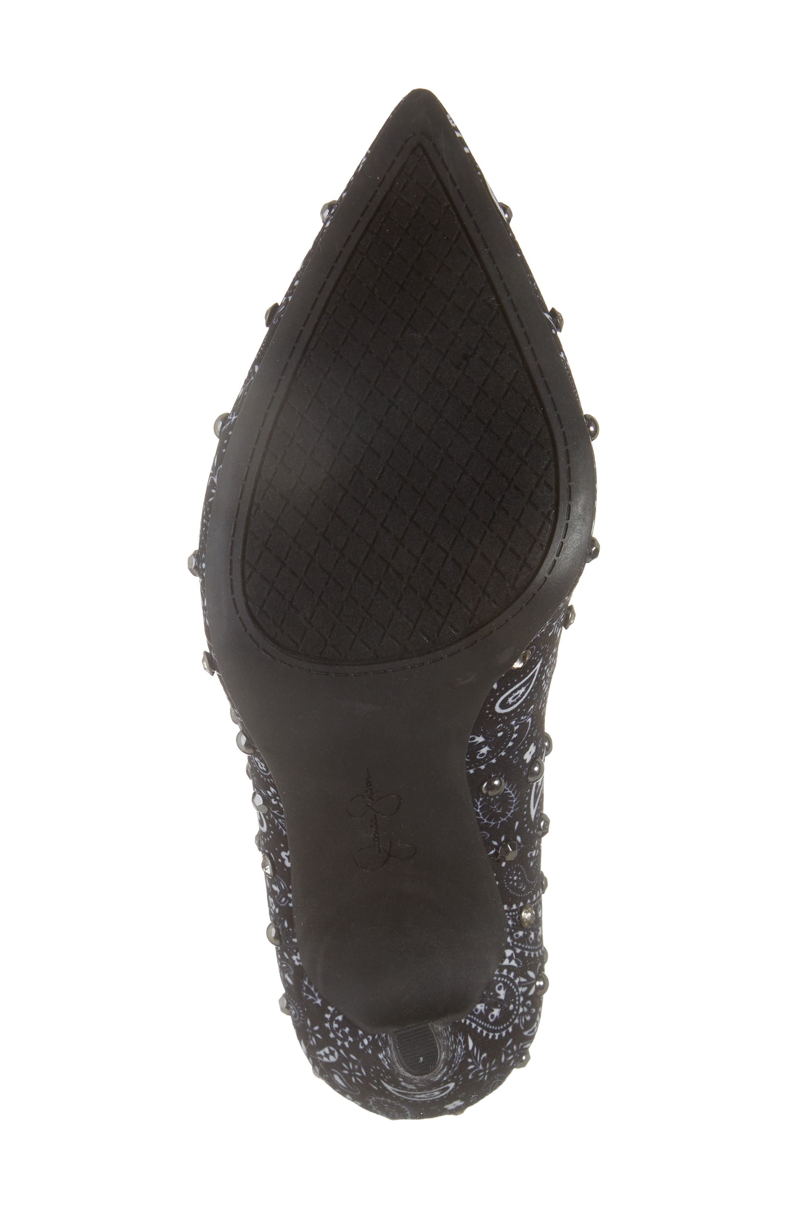 Cassani Pointed Toe Pump, Alternate, color, MIDNIGHT/ WHITE