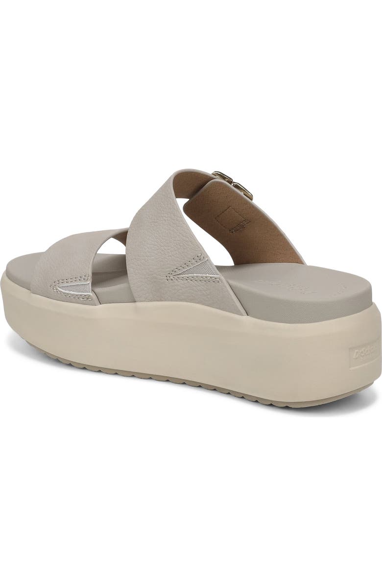 Dr. Scholl's All Time Max Platform Wedge Slide Sandal, Alternate, color, Oyster