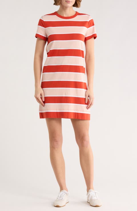 Short Sleeve Cotton T-Shirt Dress