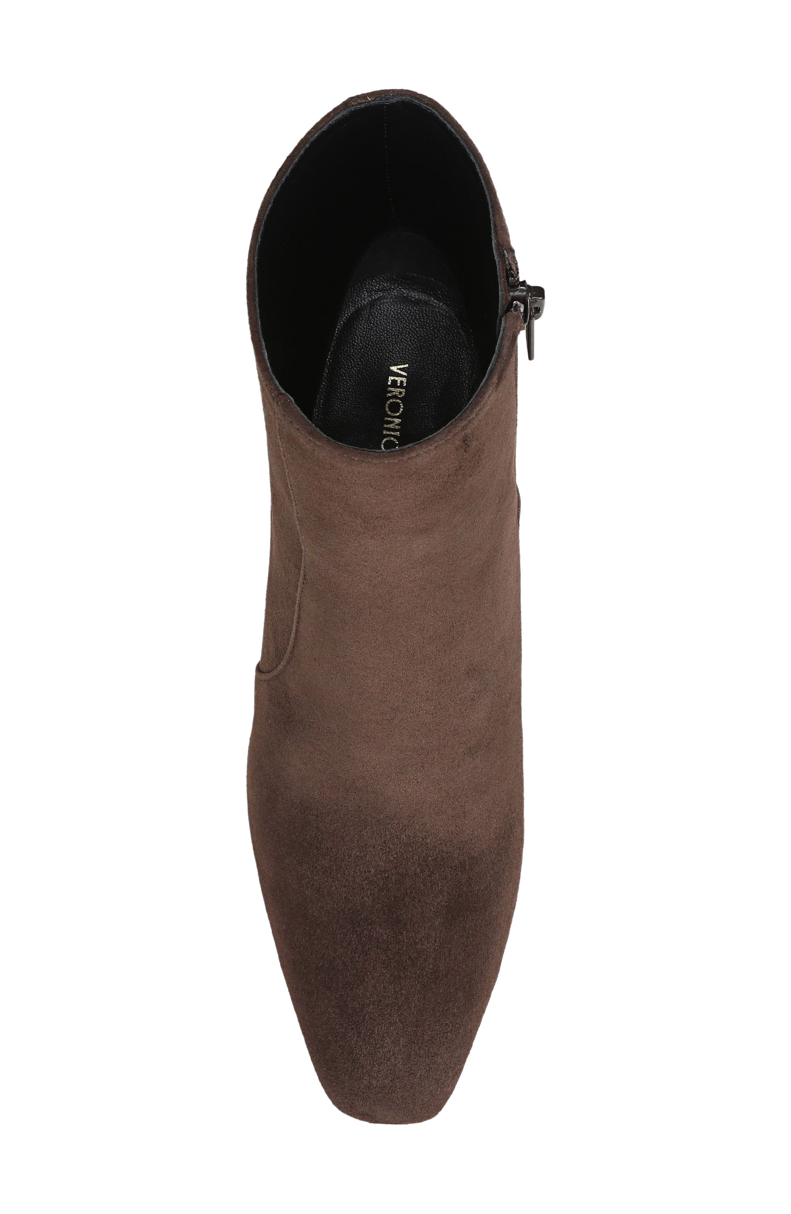Veronica Beard Cassina Block Heel Bootie, Alternate, color, Espresso