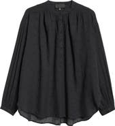 Nili Lotan Neville Embroidered Shirt