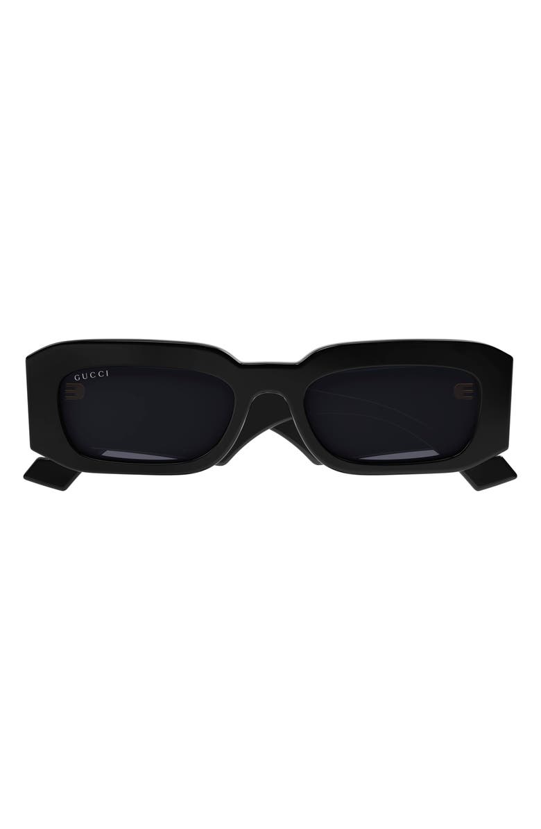 Gucci Rectangular Sunglasses, Main, color, 