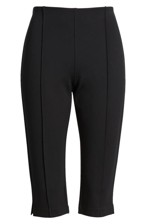Ponte Knit Capri Pants