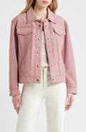 Frye Cow Split Leather Jacket