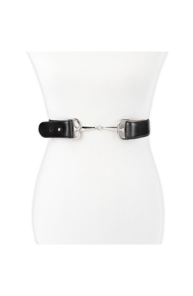 Sam Edelman Horsebit Buckle Leather Belt, Alternate, color, 