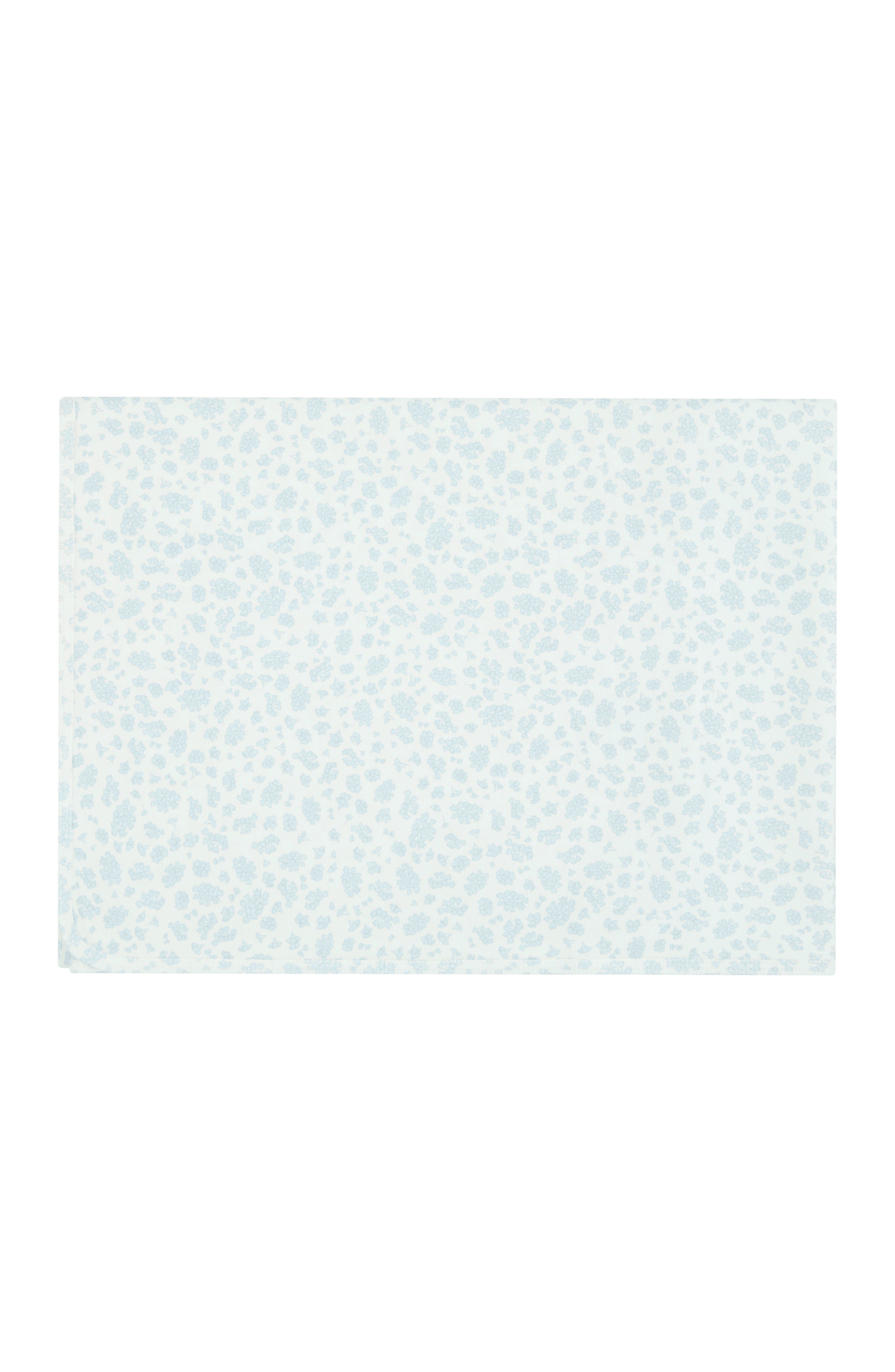 selected Light Blue Floral