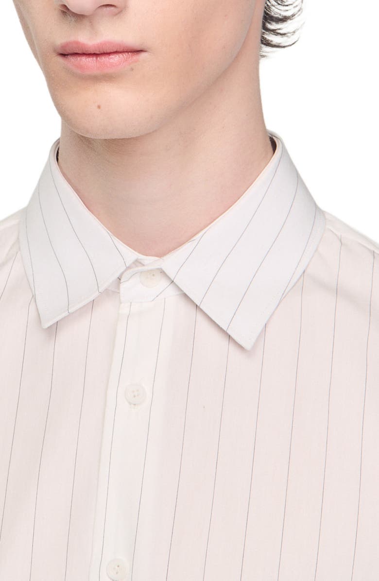 SANDRO Striped shirt, Alternate, color, 