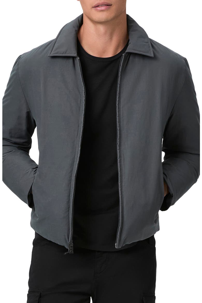 Marsh Water Resistant Quilted Jacket, Main, color, BLACK SAND