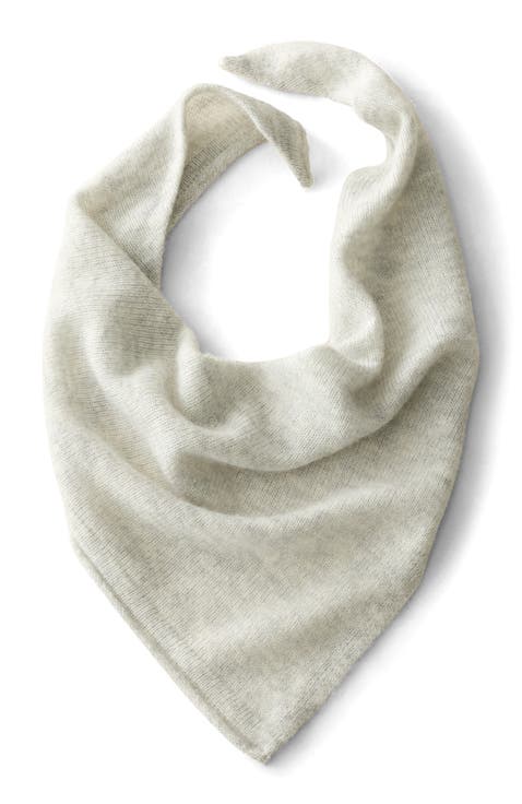 Merino Wool and Cashmere Triangle Scarf