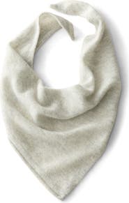 Haven Well Within Merino Wool and Cashmere Triangle Scarf