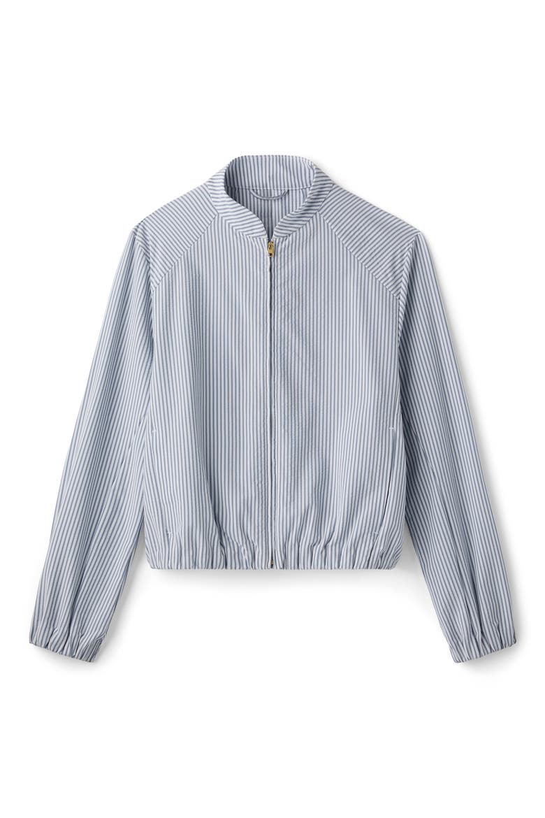Saltair Seersucker Jacket, Alternate, color, WASHED NAVY STRIPE