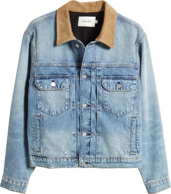 FRAME Vintage Distressed Denim Jacket | Nordstrom