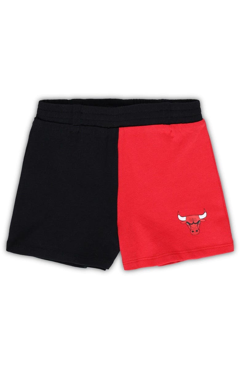 Outerstuff Toddler Black/Gray Chicago Bulls Super Star T-Shirt & Shorts Set, Alternate, color, Black