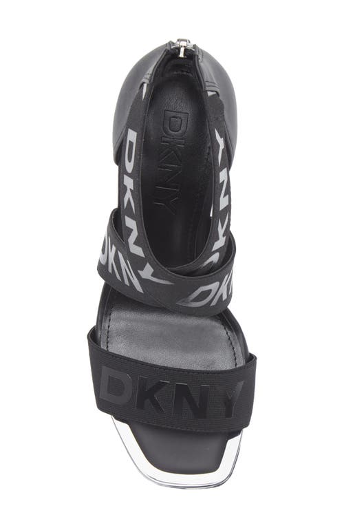 Shop Dkny Bronx Sandal In Black