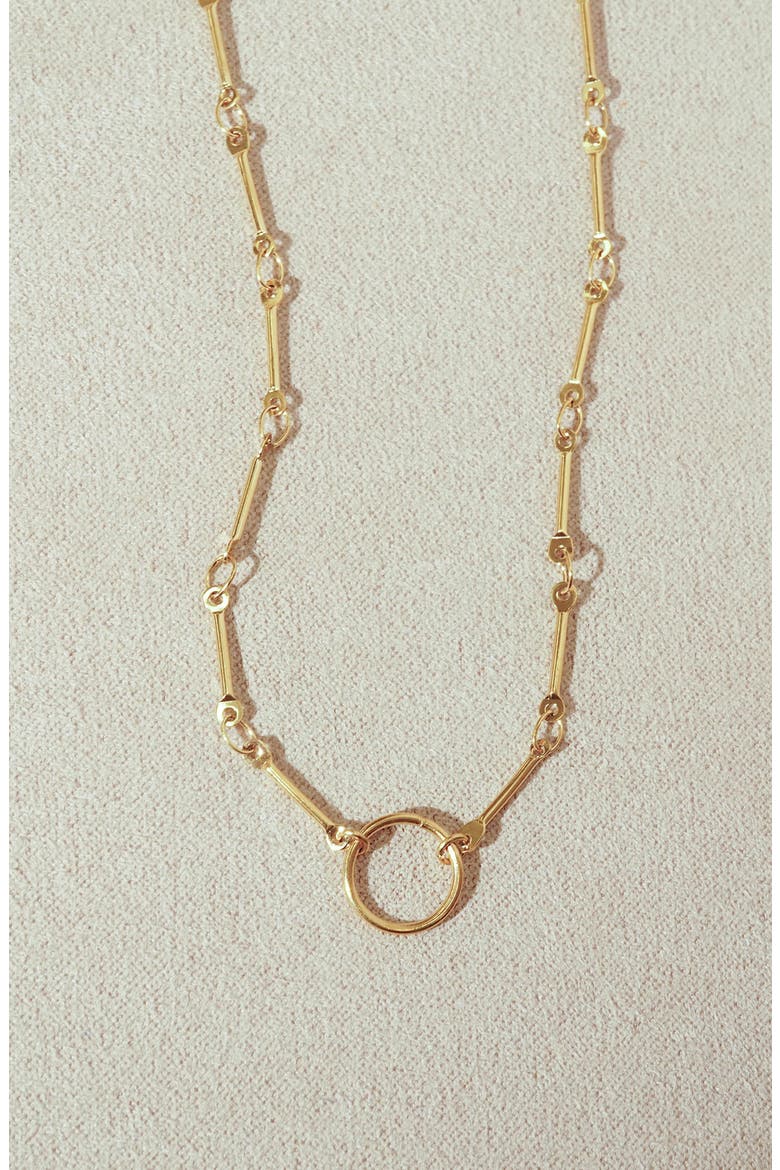 Barra Charmer Necklace, Alternate, color, GOLD