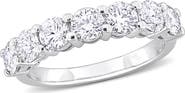 DELMAR Sterling Silver Moissanite Ring