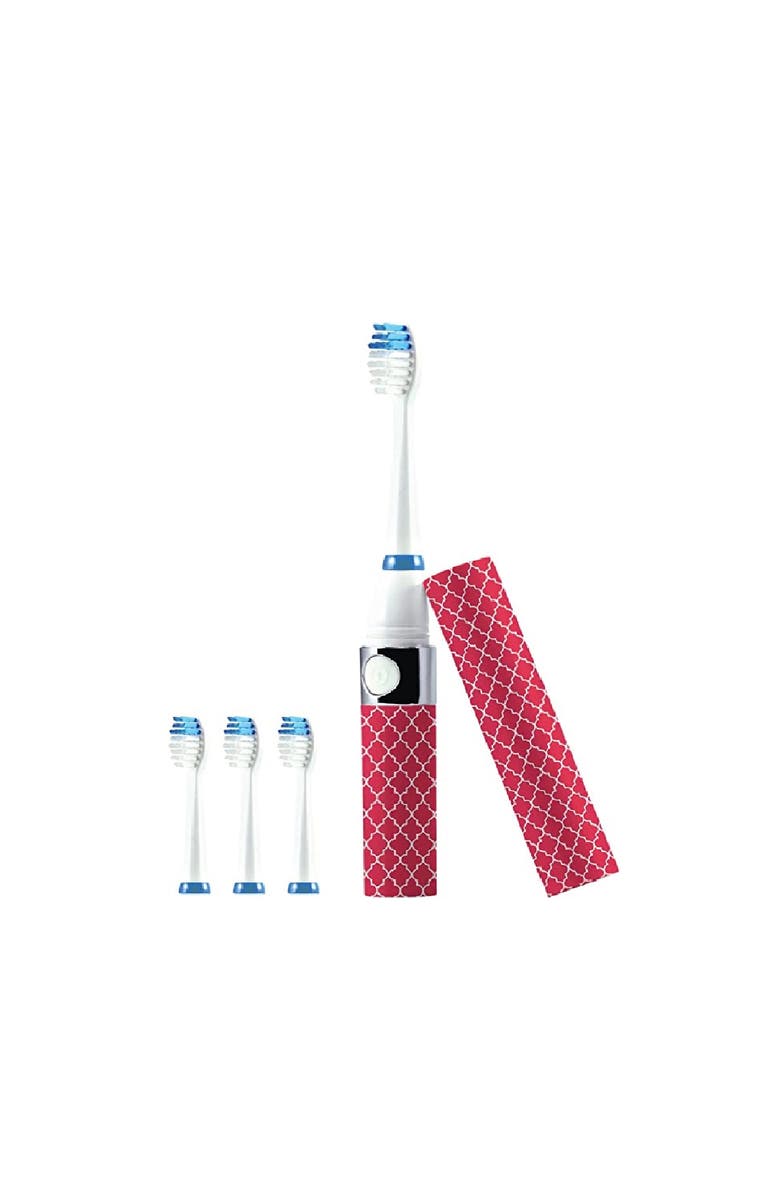 PURSONIC Family Bundle Portable Sonic Toothbrush 3-Pack, Alternate, color, Blue, Pink, Green