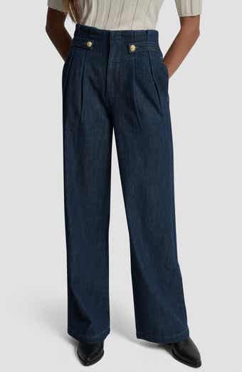 DKNY Jeans High Rise Denim Trousers